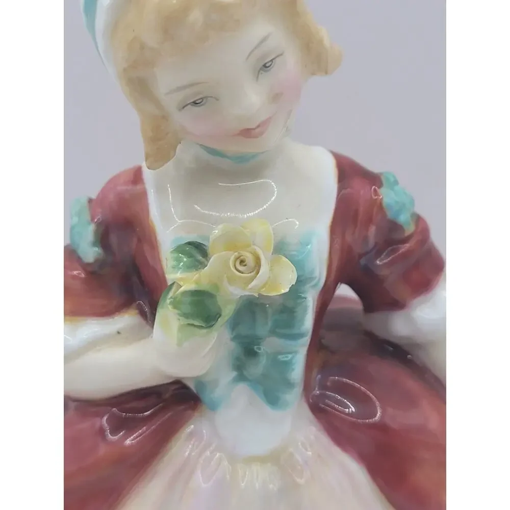 HN2107 Valerie - Vintage Porcelain Figurine by Royal Doulton, 1952 Bone China‎